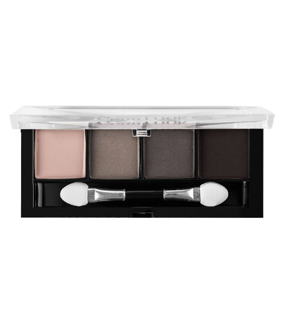 LUXVISAGE тени д/век glam look 4-х цветные т.5